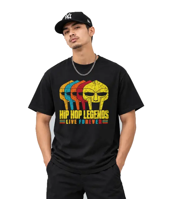 Hip Hop Legends Live Forever - T-Shirt