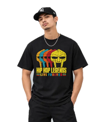 Hip Hop Legends Live Forever - T-Shirt