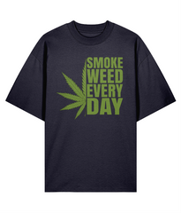 Smoke Weed Everyday - Oversized Organic Tee