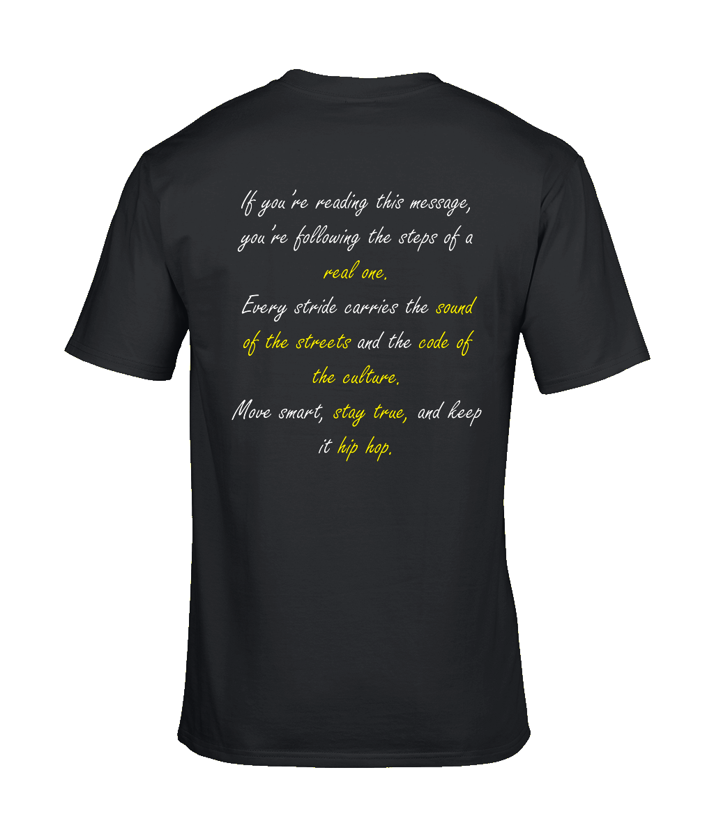 The Message - Hip Hop T-Shirt (Back Print) - 5 Colors