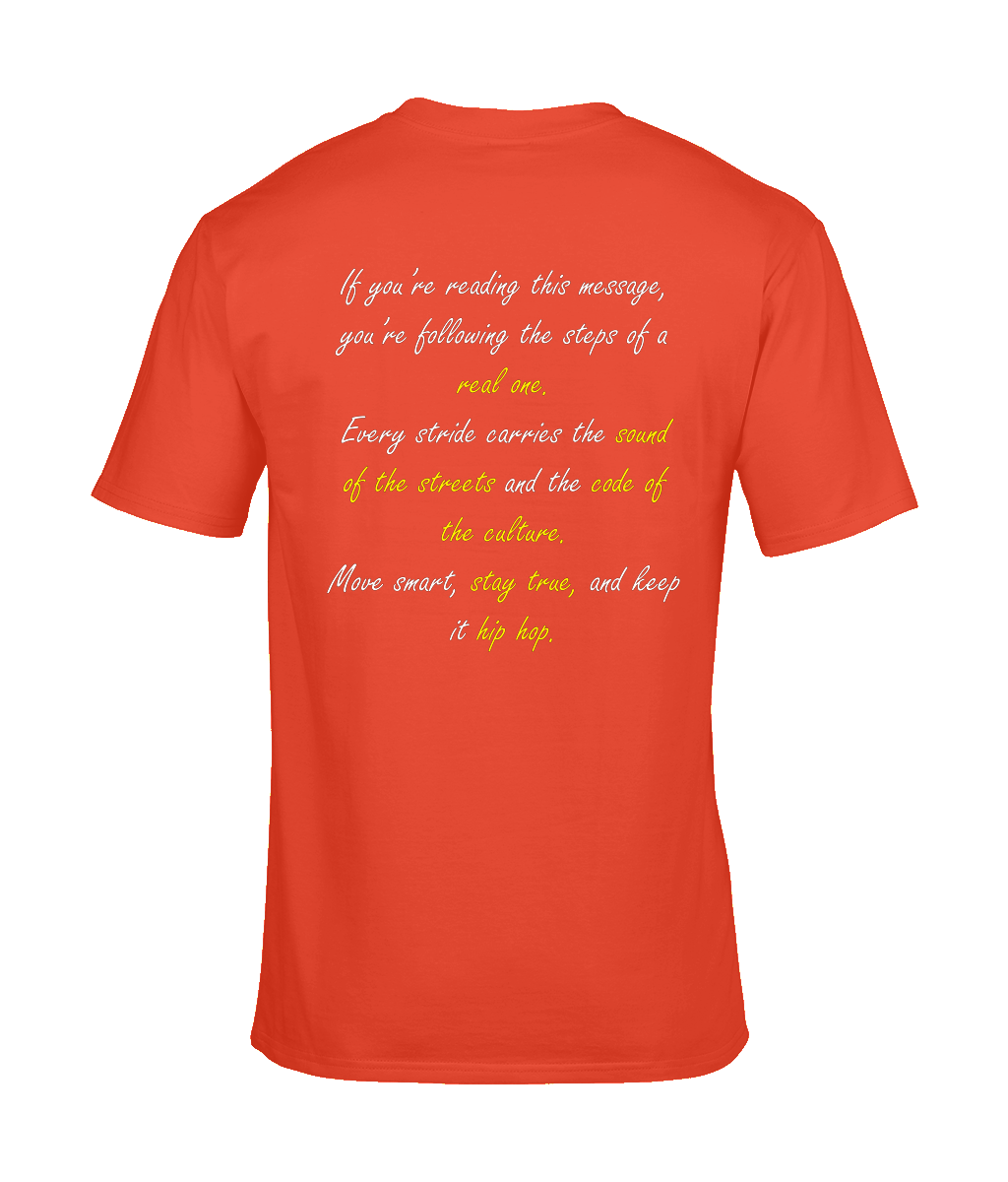 The Message - Hip Hop T-Shirt (Back Print) - 5 Colors