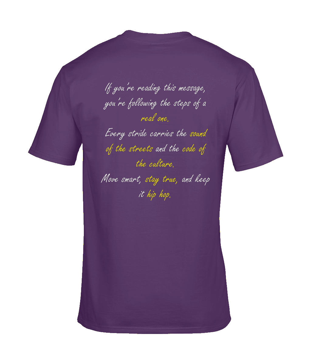 The Message - Hip Hop T-Shirt (Back Print) - 5 Colors