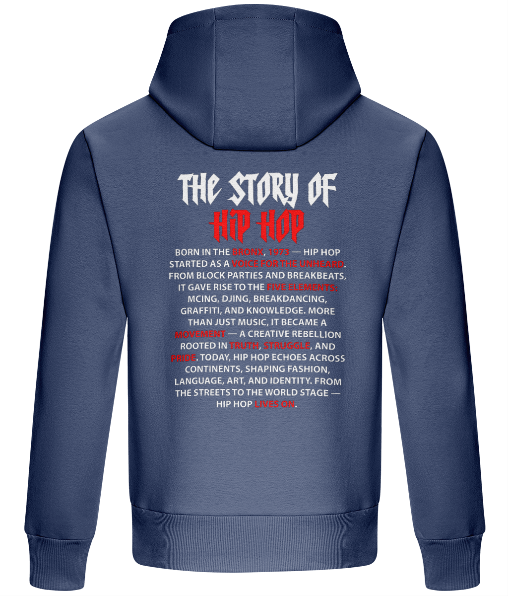The Story Of Hip Hop - Heavyweight Box Hoodie