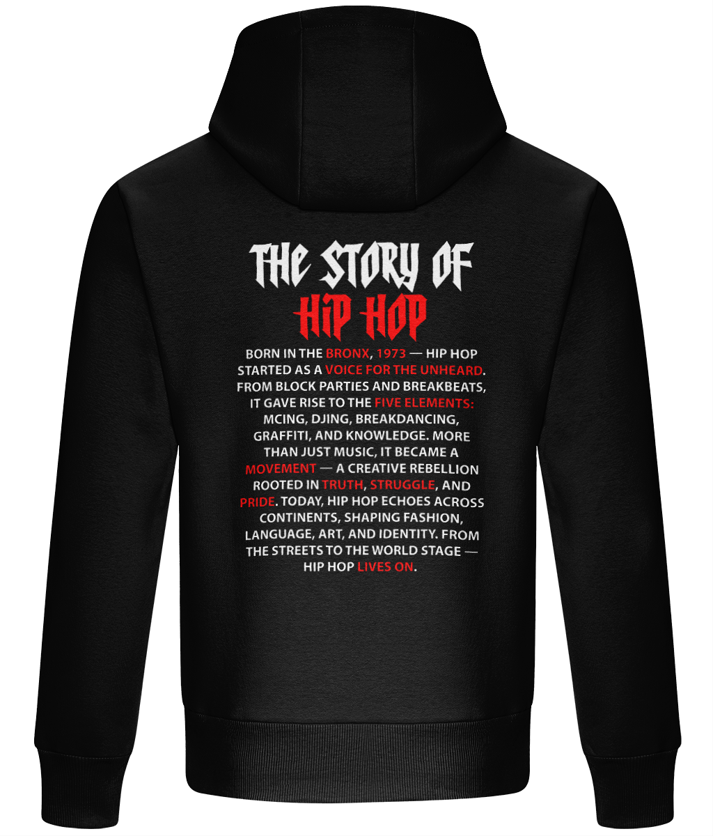 The Story Of Hip Hop - Heavyweight Box Hoodie