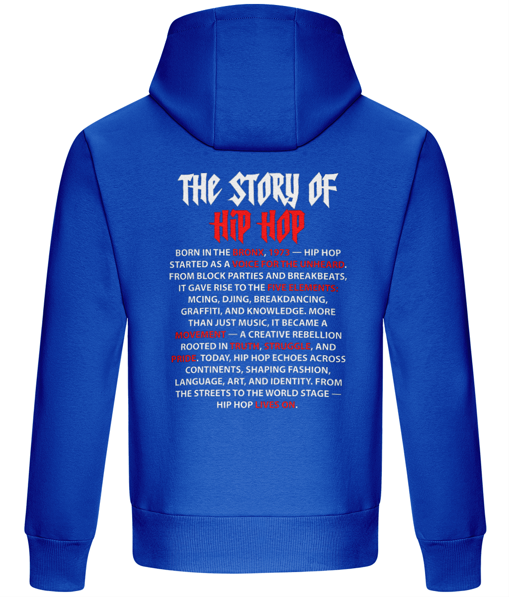 The Story Of Hip Hop - Heavyweight Box Hoodie