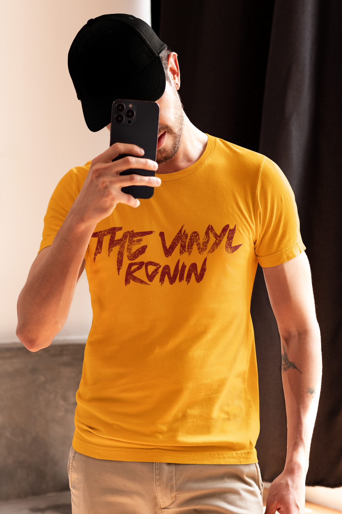 Vinyl Ronin - Hip Hop Amime T-Shirt (Front & Back Print)