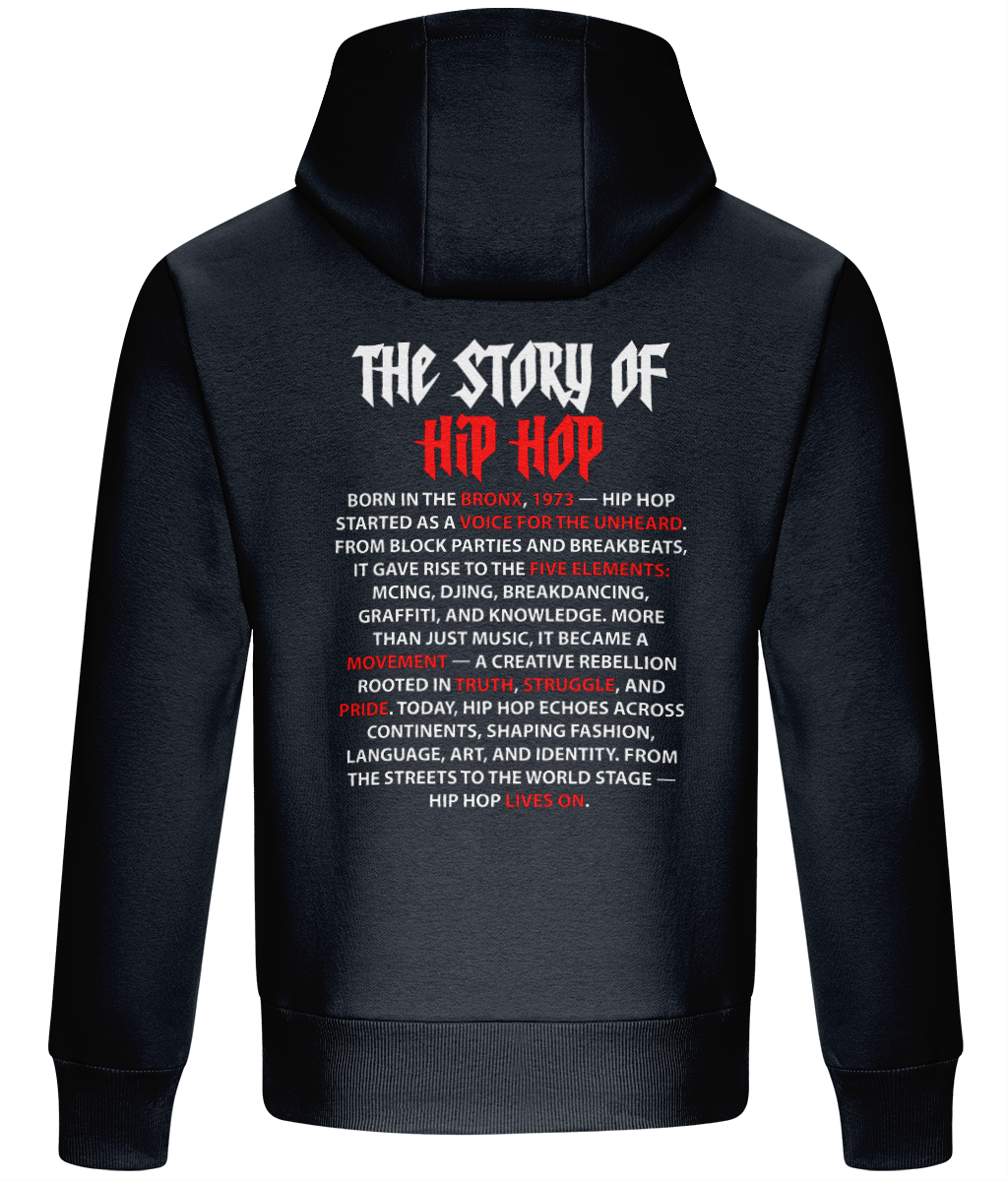The Story Of Hip Hop - Heavyweight Box Hoodie
