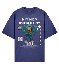 Hip Hop Astrology – Pisces ‘Tidal P ’ Oversized Tee