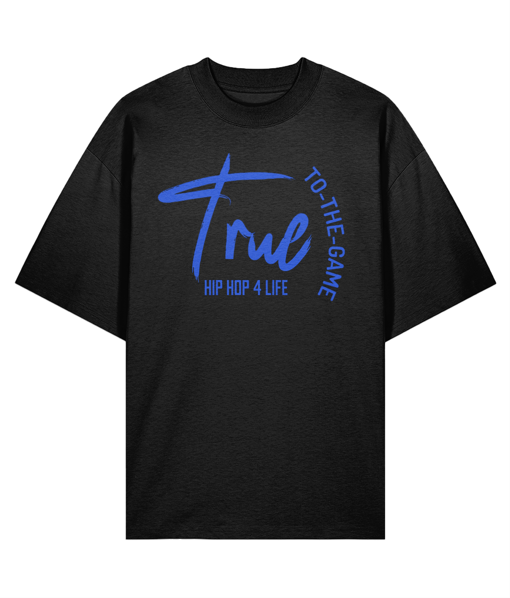 True To The Game - Oversize Organic Tee