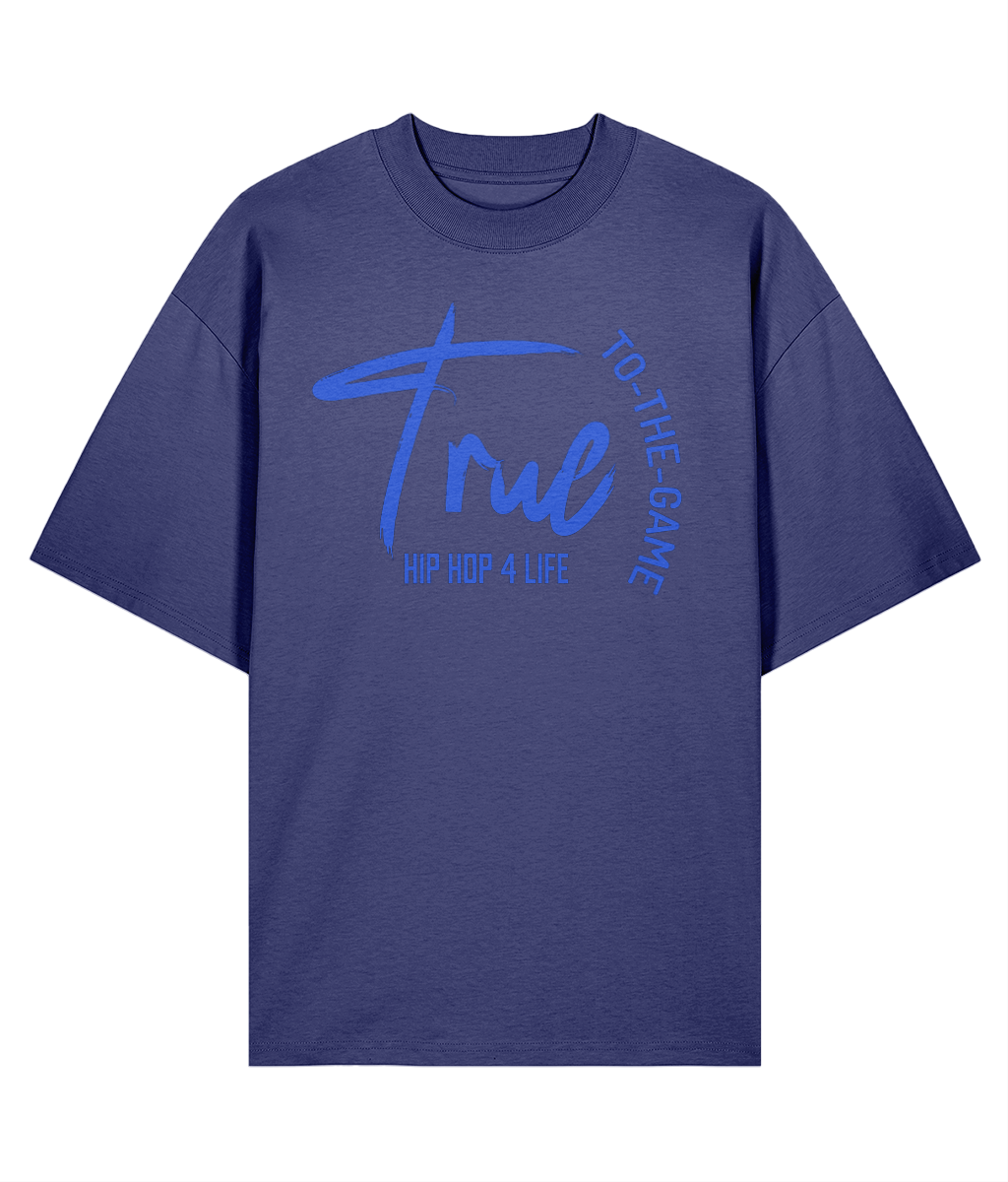 True To The Game - Oversize Organic Tee