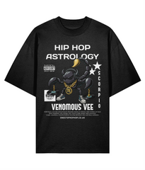 Hip Hop Astrology – Scorpio ‘Venomous Vee’ Oversized Tee