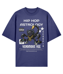 Hip Hop Astrology – Scorpio ‘Venomous Vee’ Oversized Tee