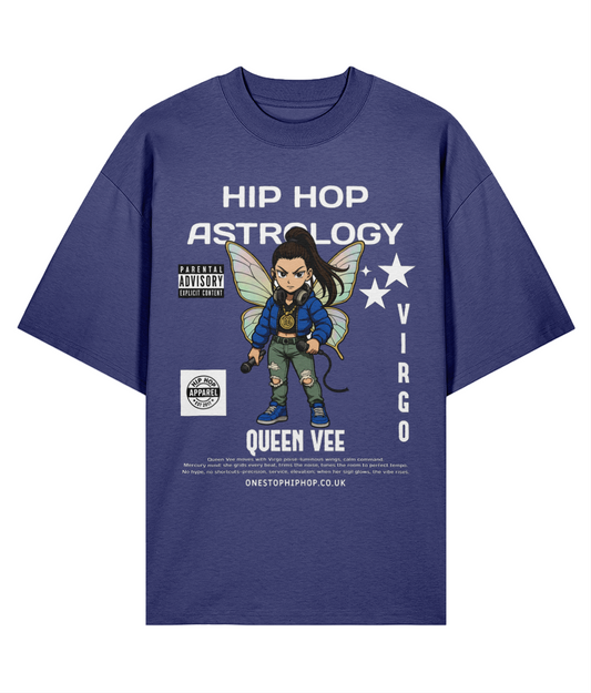 Hip Hop Astrology – Virgo ‘Queen Vee’ Oversized Tee