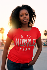 Stay Humble Hustle Hard - Bella T-Shirt - #LHH