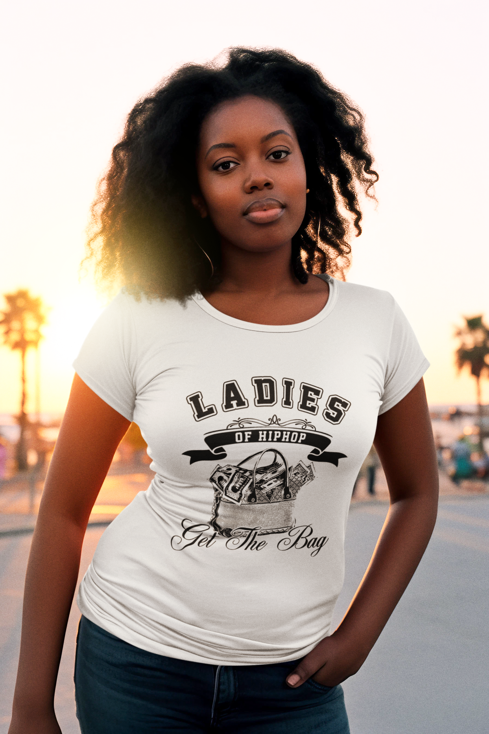 Ladies Of Hip Hop Get The Bag - Bela T-Shirt - 5 Colours - #LHH