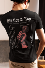 Hip Hop & Rap That's Where My Hearts At - Back Print T-Shirt