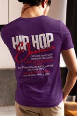 Hip Hop Ebonics - T-Shirt (Back Print) - 6 Colors