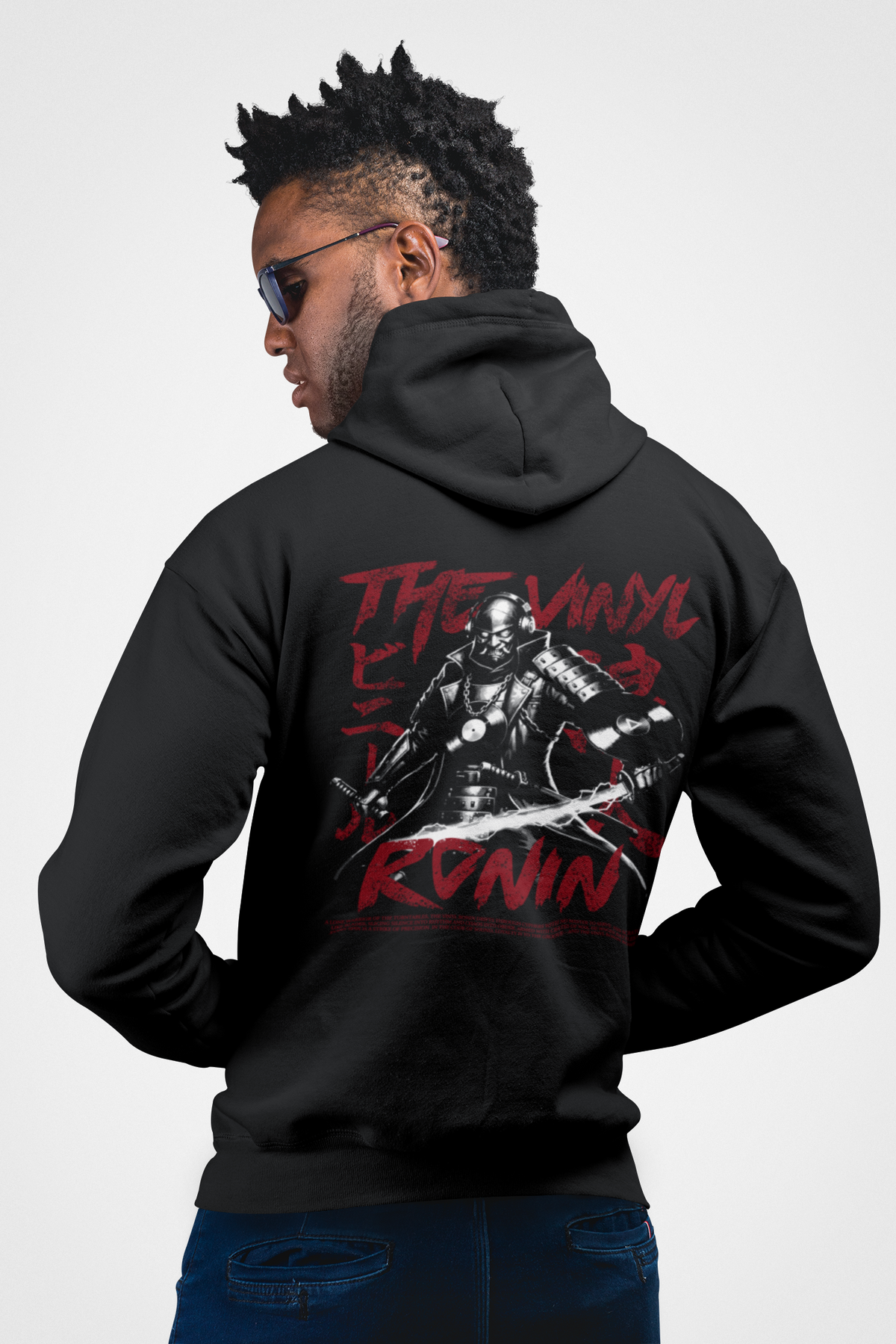 The Vinyl Ronin - Hip Hop Anime Hoodie