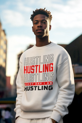 HUSTLING HUSTLING Hip Hop Sweatshirt - 5 Colors - #HipHop50th