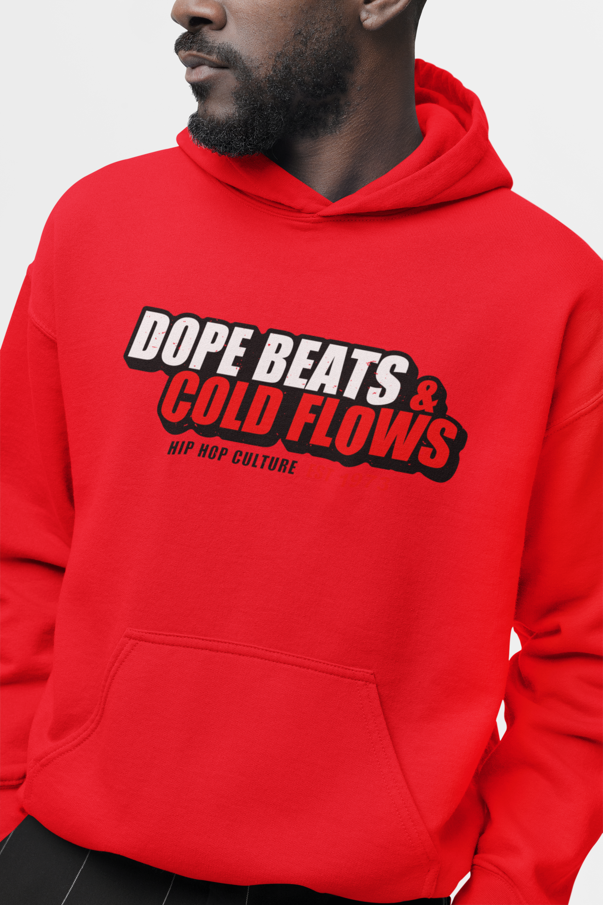 Dope Beats & Cold Flows - Hoodie - 5 Colors - #HipHop50th