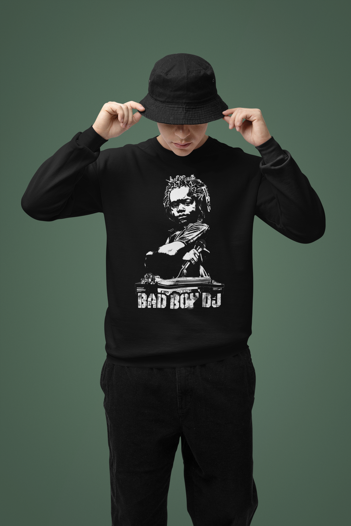 Bad Boy DJ - Sweatshirt - Black