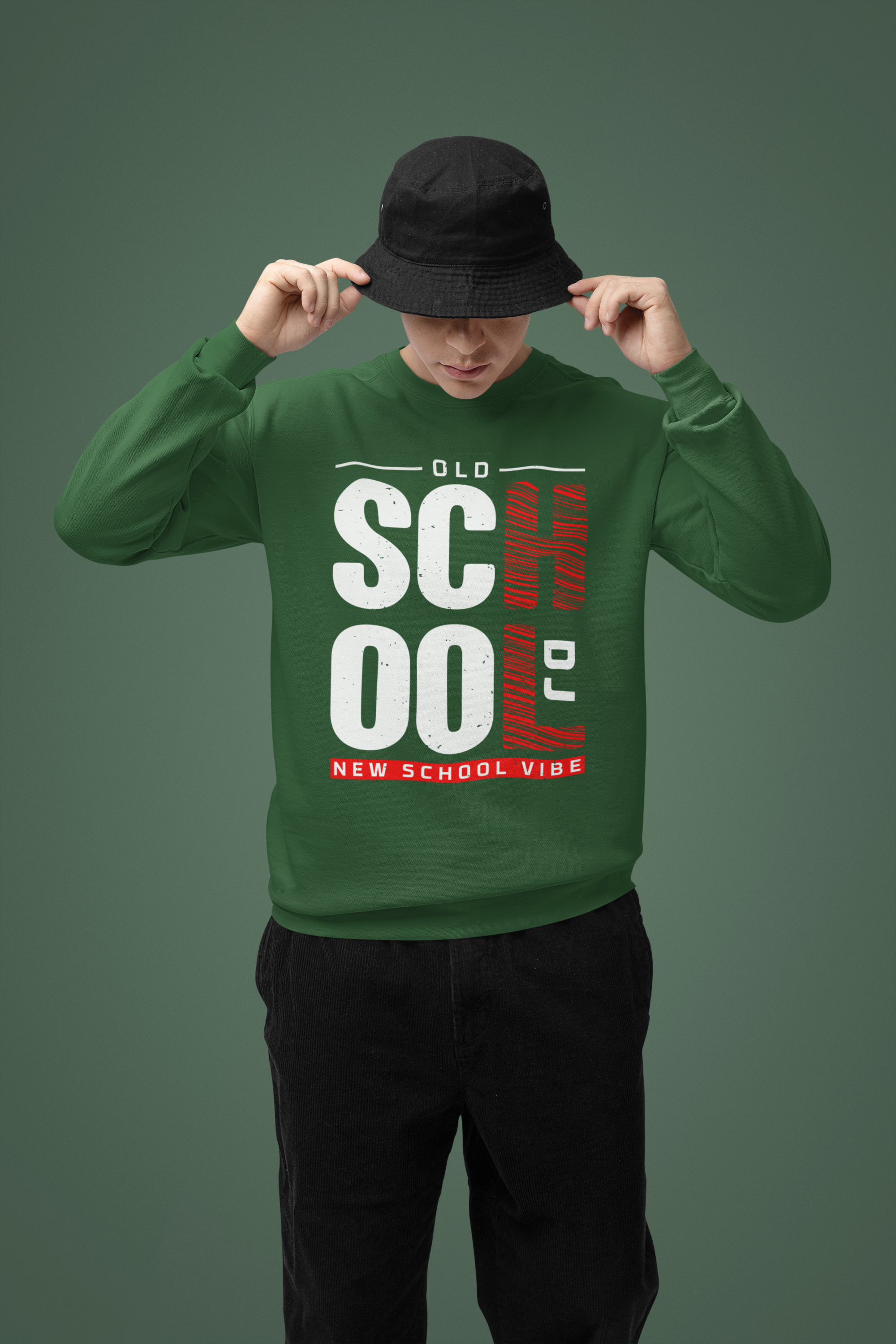 OLD SCHOOL DJ NEW SCHOOL VIBE - Sweatshirt - 5 Colours