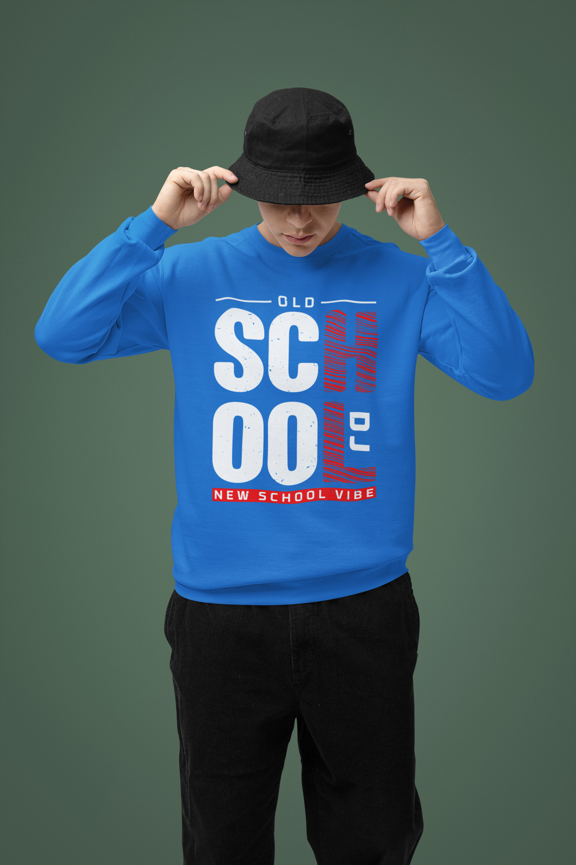 OLD SCHOOL DJ NEW SCHOOL VIBE - Sweatshirt - 5 Colours