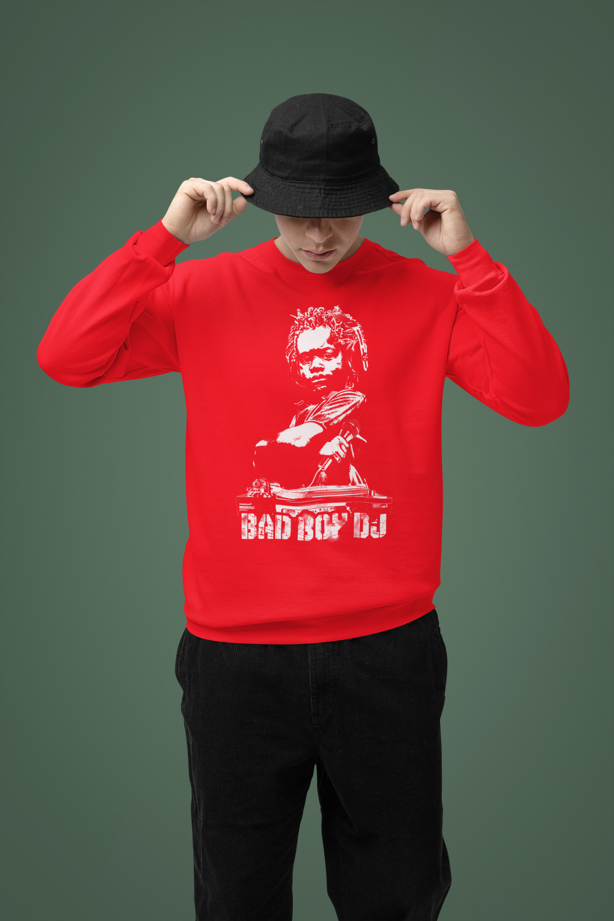 Bad Boy DJ - Sweatshirt - Black