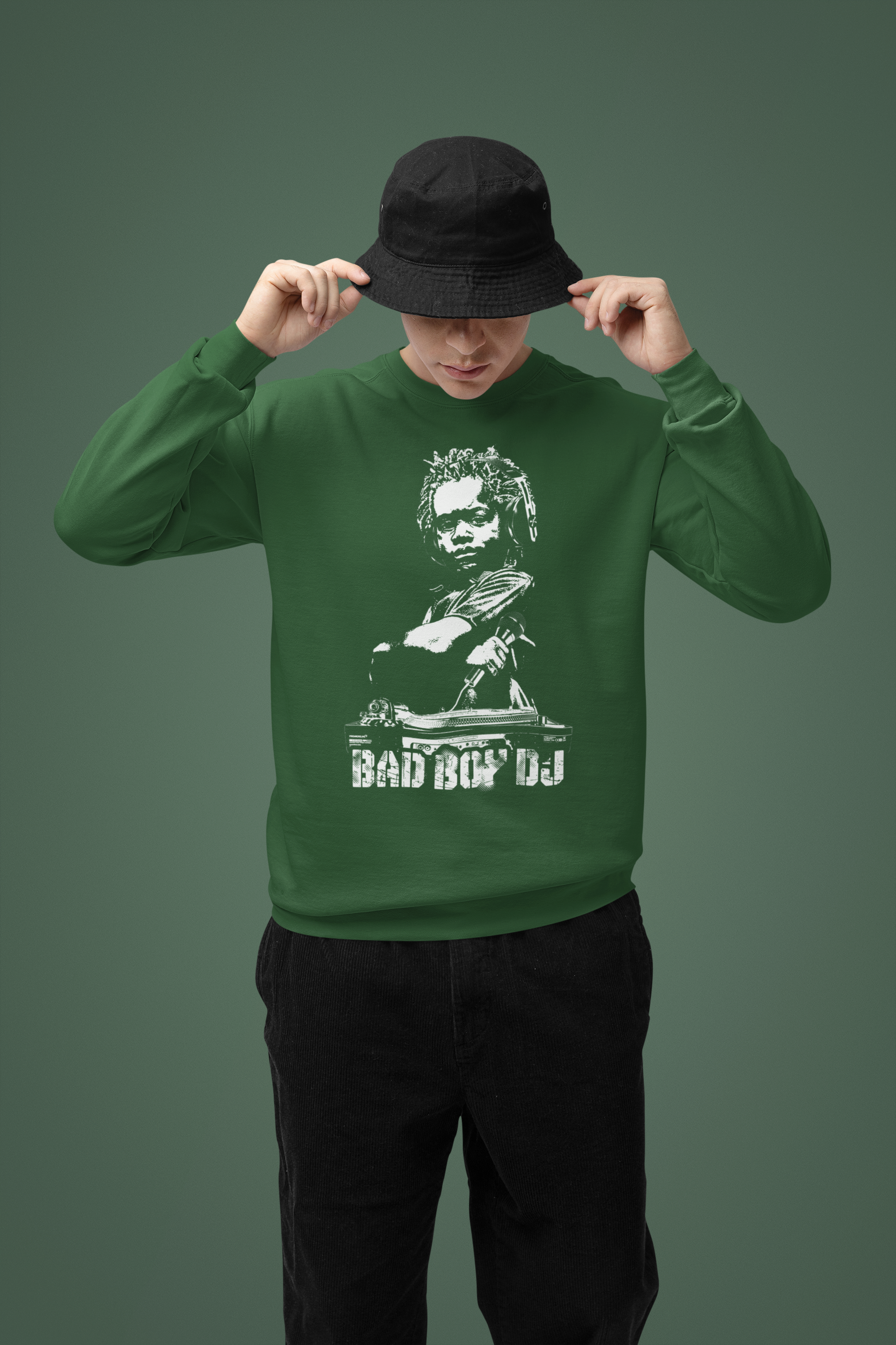 Bad Boy DJ - Sweatshirt - Black