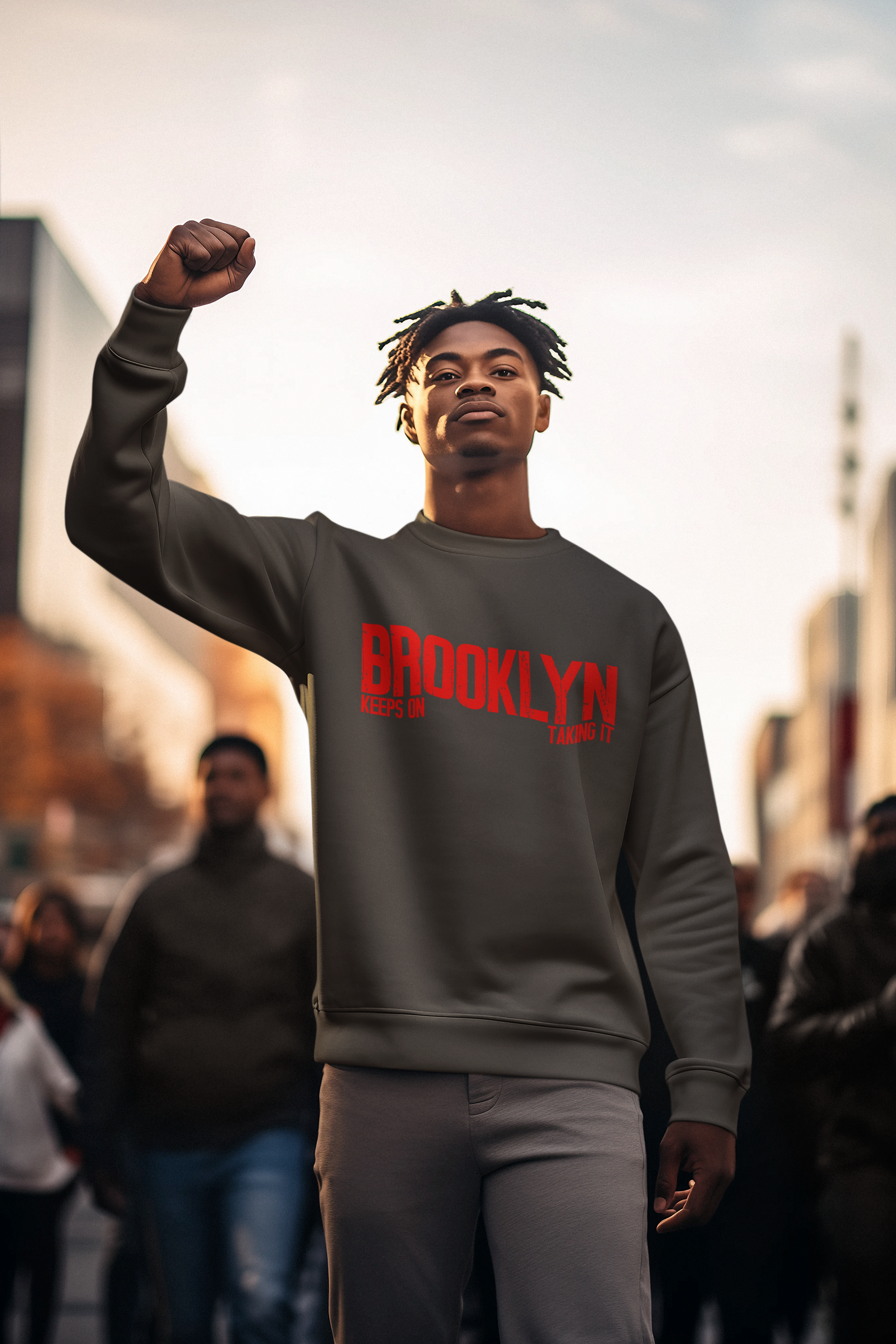 Brooklyn Keeps On Taking It - Sweatshirt - 5 Colours