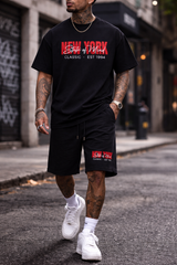 New York State Of Mind - T-Shirt Short Combo