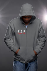 R.A.P Rhyme And Poetry - Zip Hoodie F&B Print