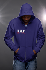 R.A.P Rhyme And Poetry - Zip Hoodie F&B Print