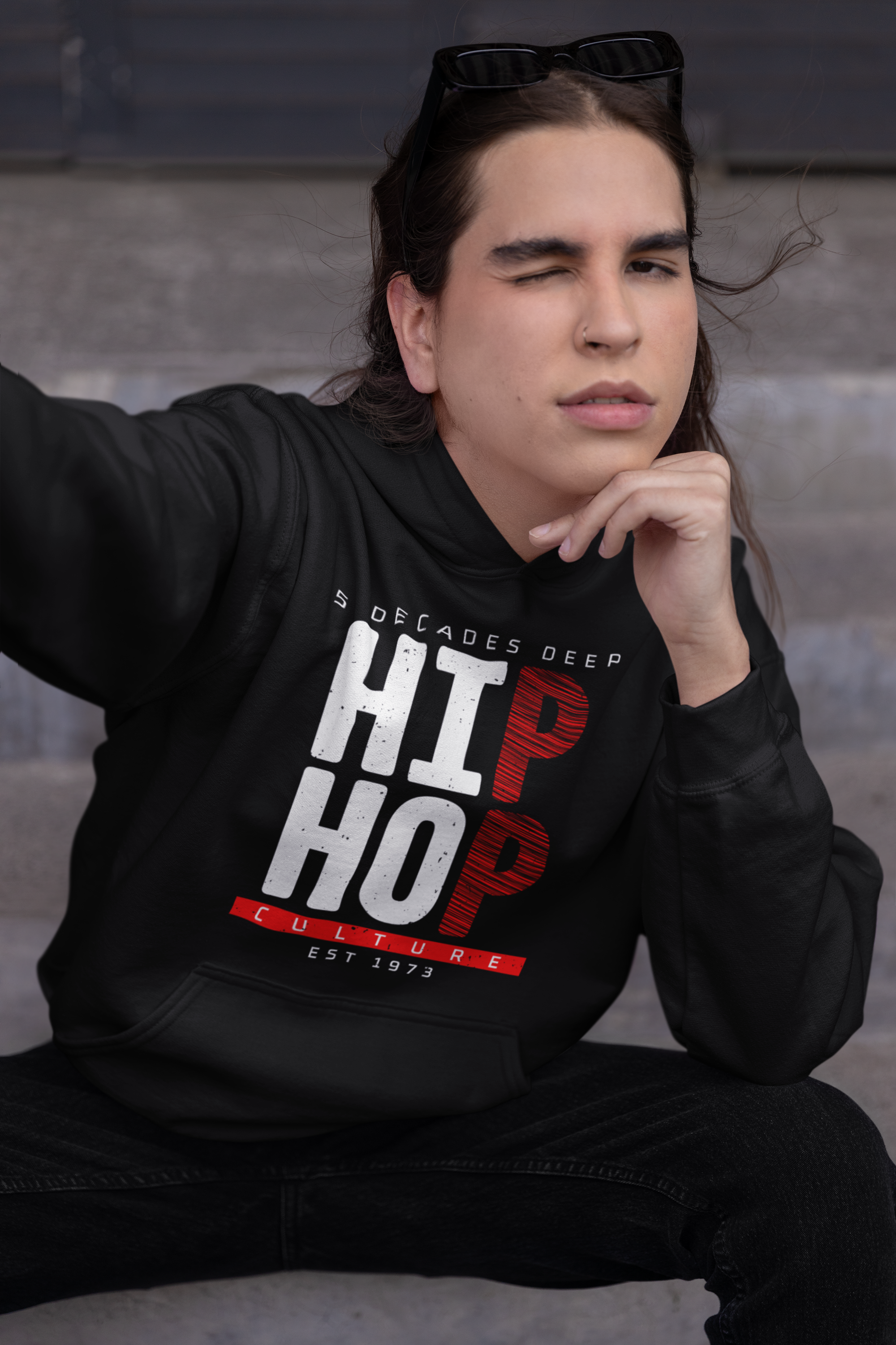 5 Decades deep Culture Hip Hop Hoodie - 5 Colors - #HipHop50th