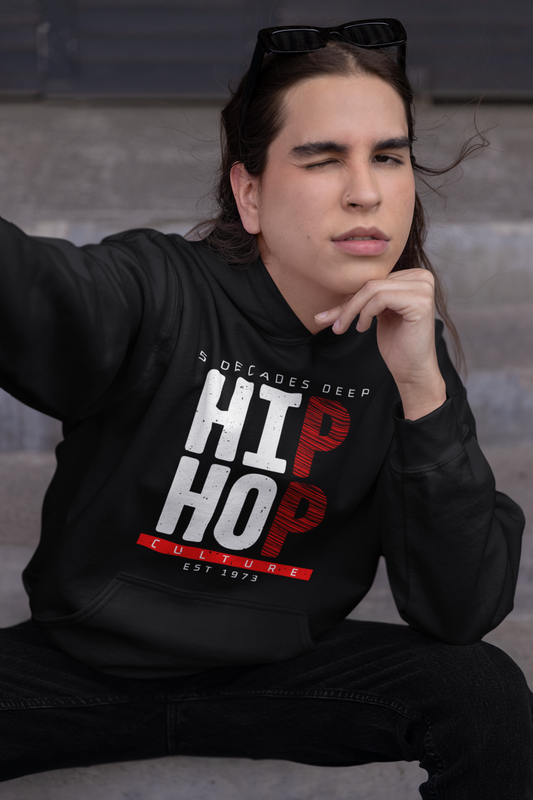 5 Decades deep Culture Hip Hop Hoodie - 5 Colors - #HipHop50th