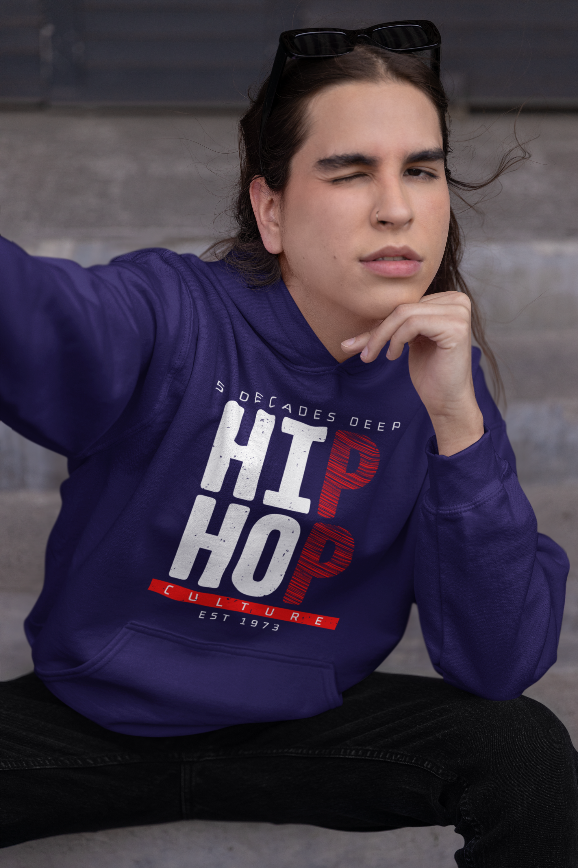 5 Decades deep Culture Hip Hop Hoodie - 5 Colors - #HipHop50th