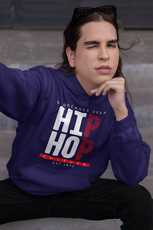 5 Decades deep Culture Hip Hop Hoodie - 5 Colors - #HipHop50th