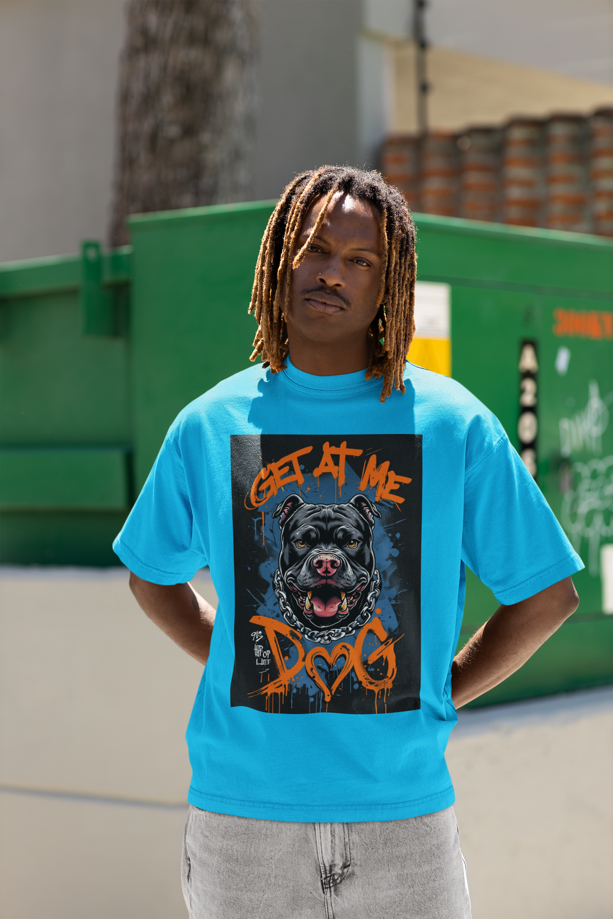 Get At Me Dog - Hip Hop - Heavy Weight T-Shirts - 5 Colours - #HipHop50th