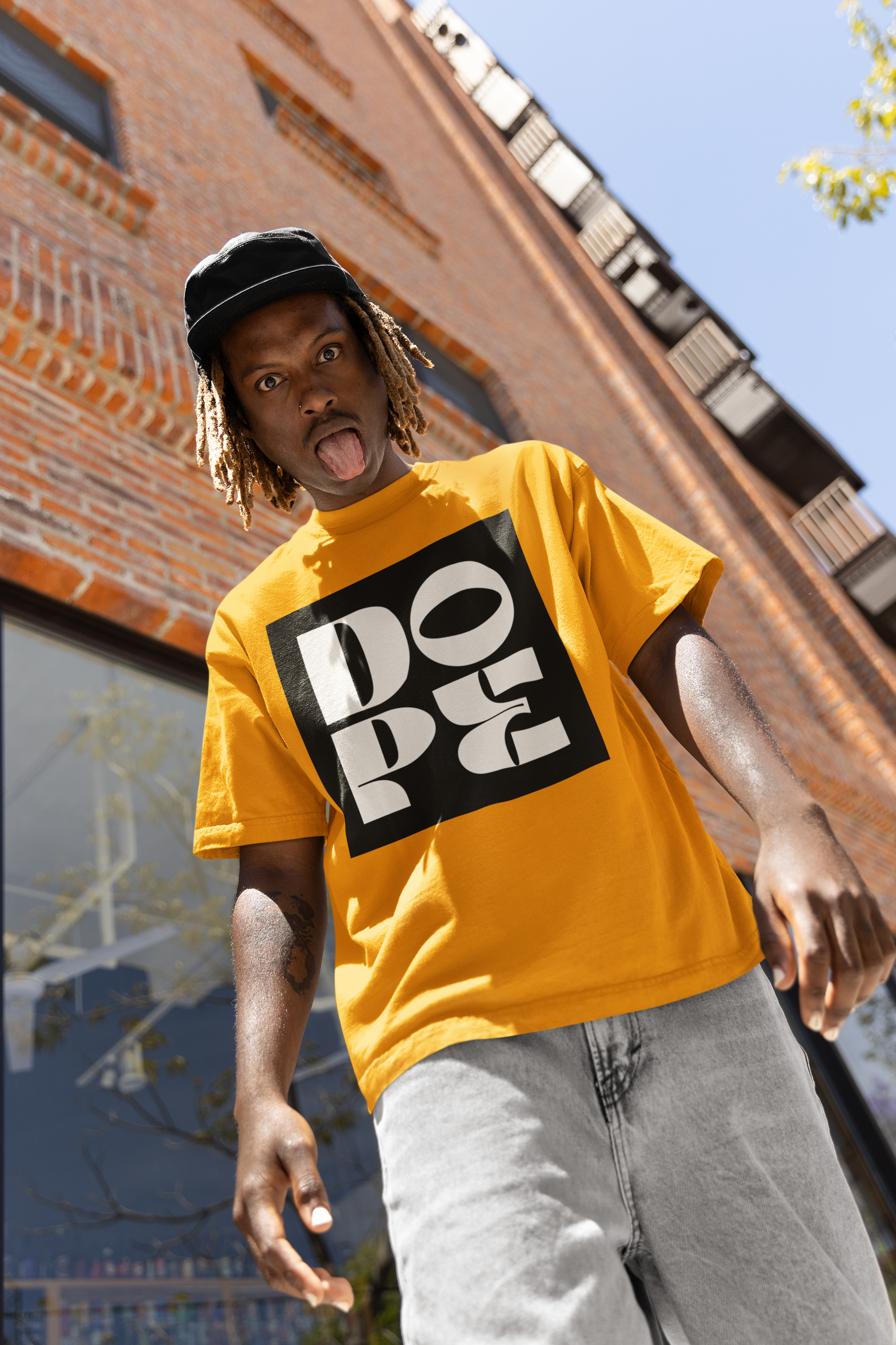 DOPE- Heavy Weight Hip Hop T-Shirts - 5 Colours - #HipHop50th