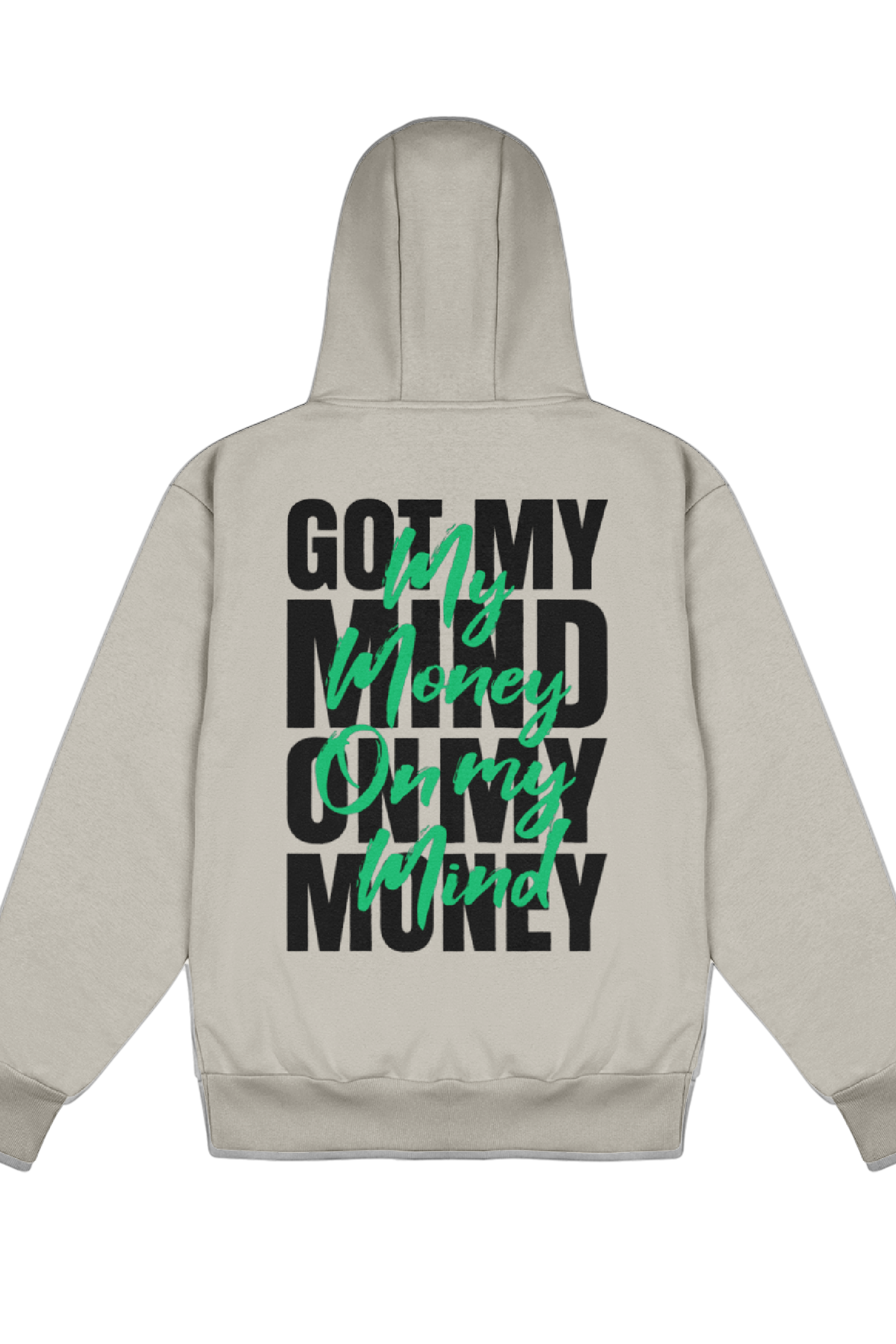 My Money On My Mind - Delux Hip Hop Hoodie (Heavyweight Edition)