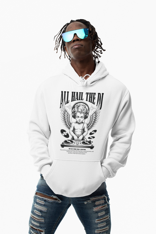 All Haill The DJ - Organic Heavyweight Hoodie