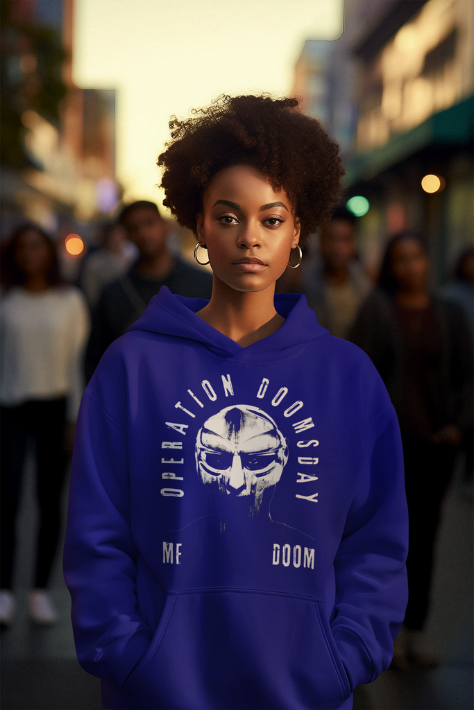 MF Operation Doom Unisex Heavy Weight Unisex Hip Hop Hoodie