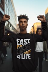 East Coast Hip Hop 4 Life - Sweatshirt - #HipHop50th