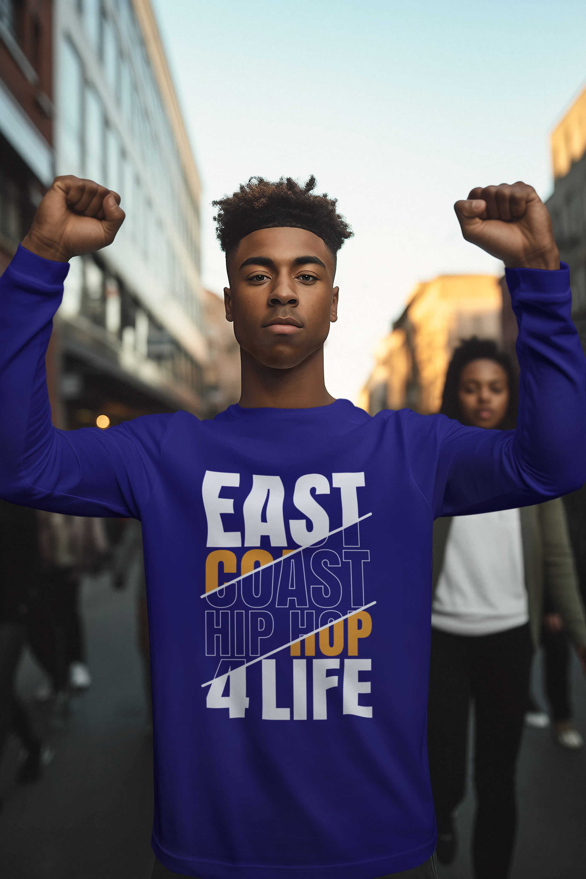 East Coast Hip Hop 4 Life - Sweatshirt - #HipHop50th