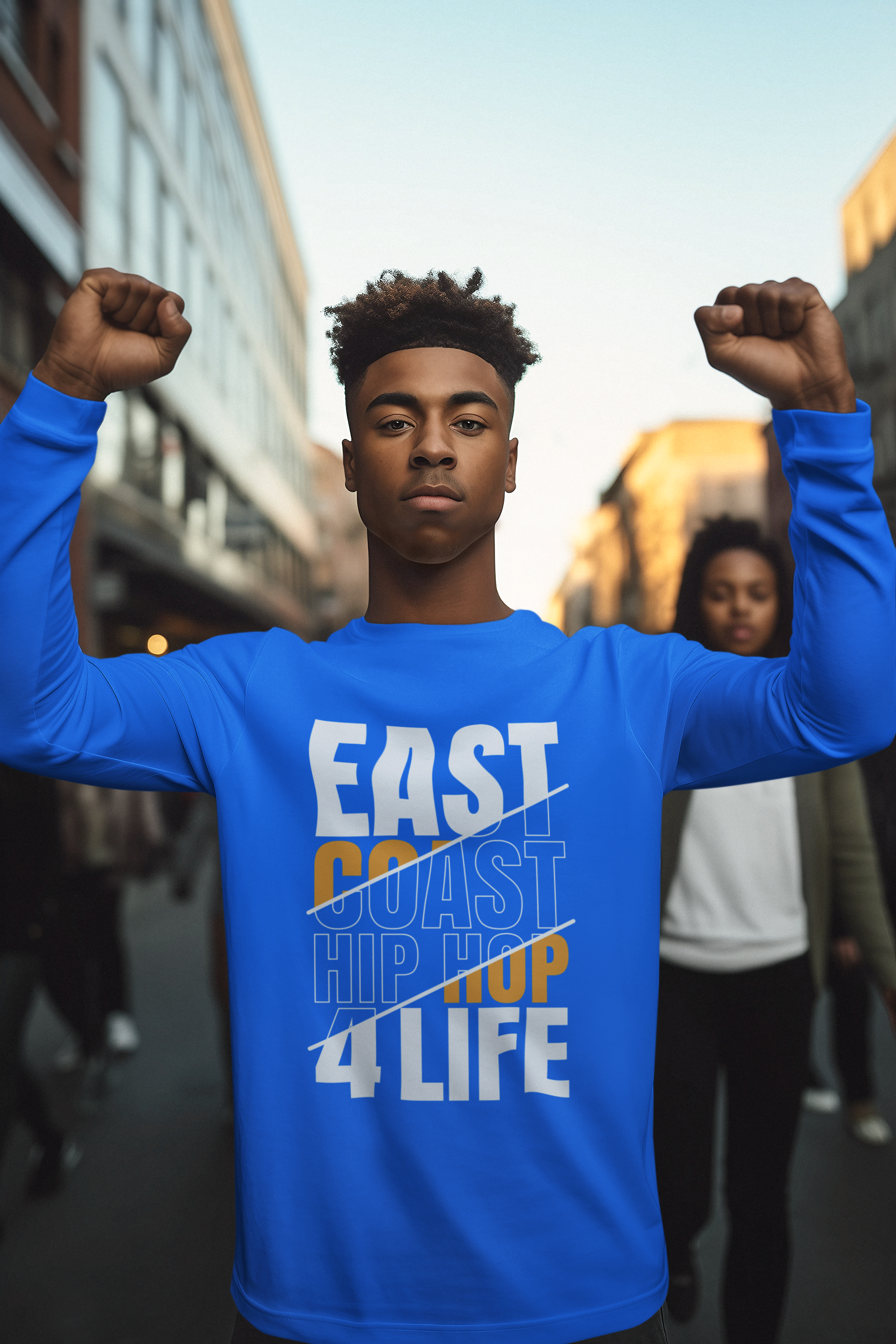 East Coast Hip Hop 4 Life - Sweatshirt - #HipHop50th