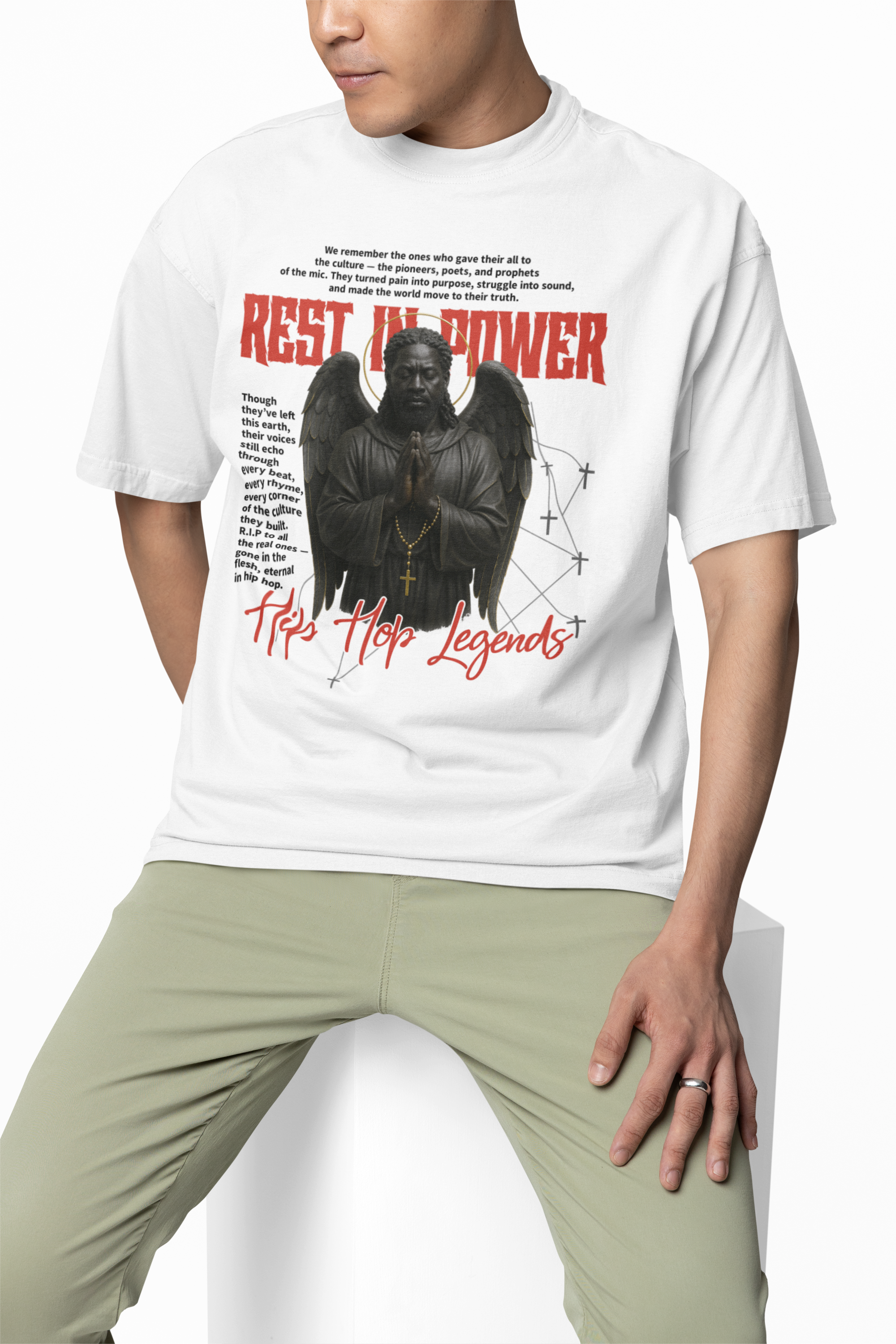 Rest In Power - Hip Hop Lehends - T-Shirt