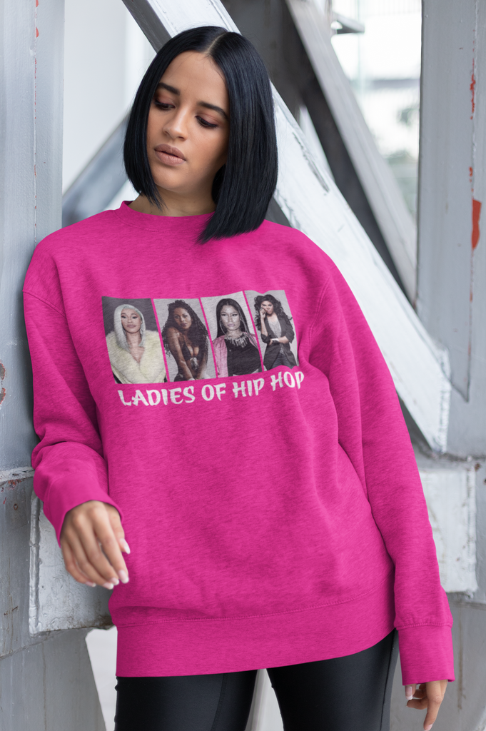 LADIES OF HIP HOP - SWEATSHIRT - 5 COLOURS - #LHH