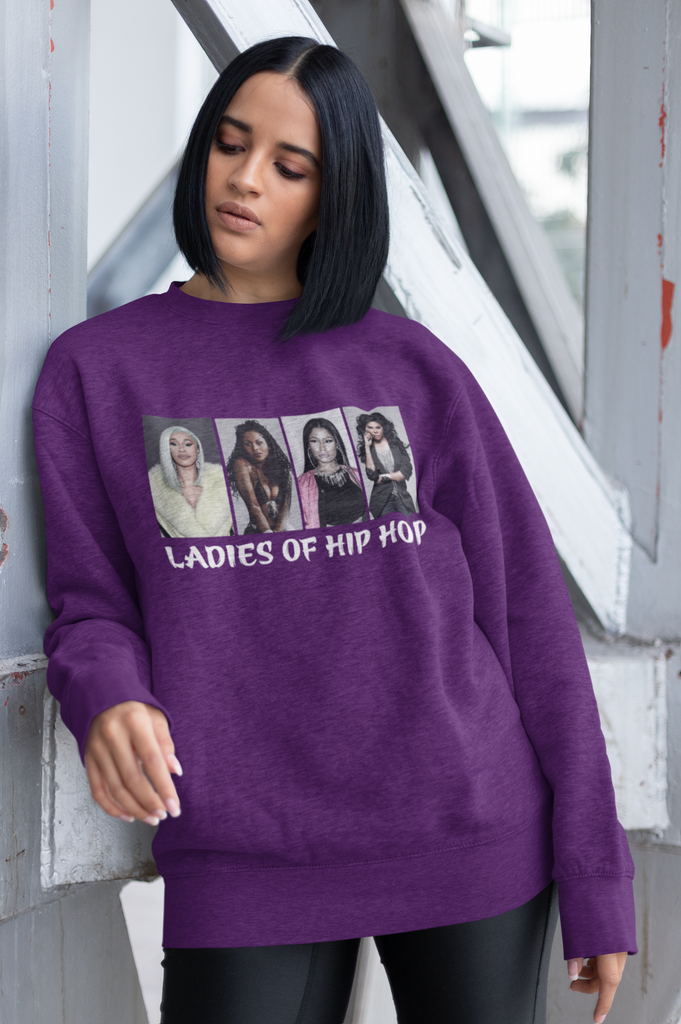 LADIES OF HIP HOP - SWEATSHIRT - 5 COLOURS - #LHH