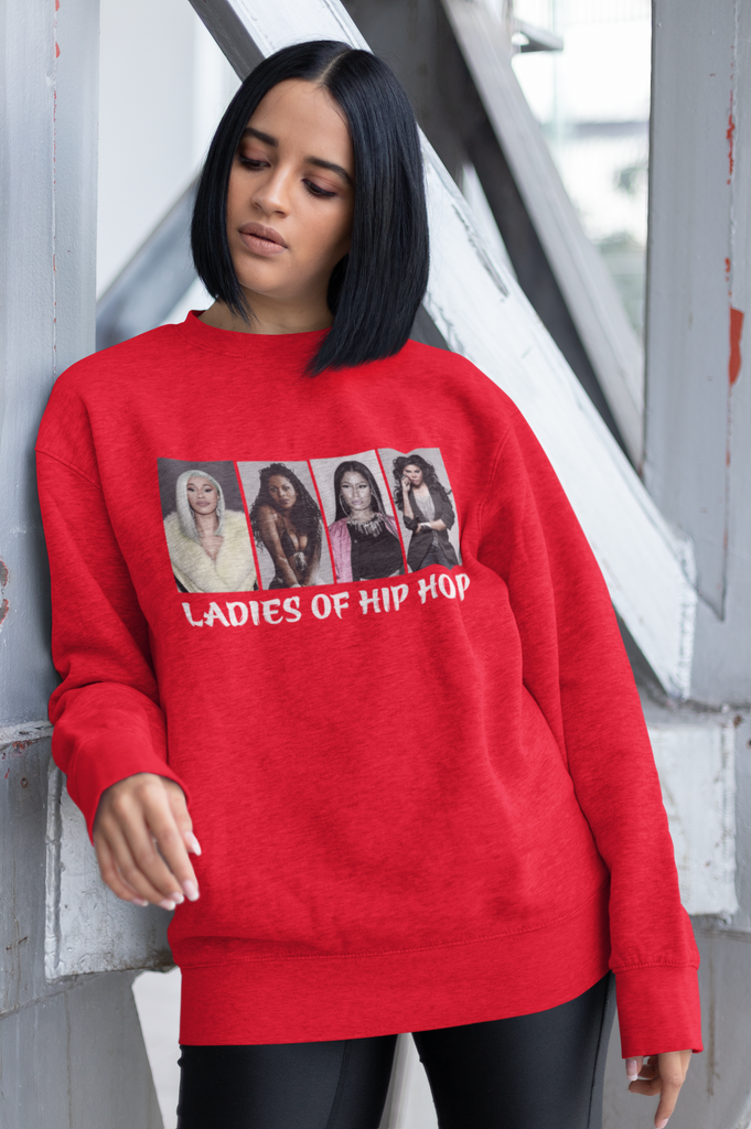 LADIES OF HIP HOP - SWEATSHIRT - 5 COLOURS - #LHH