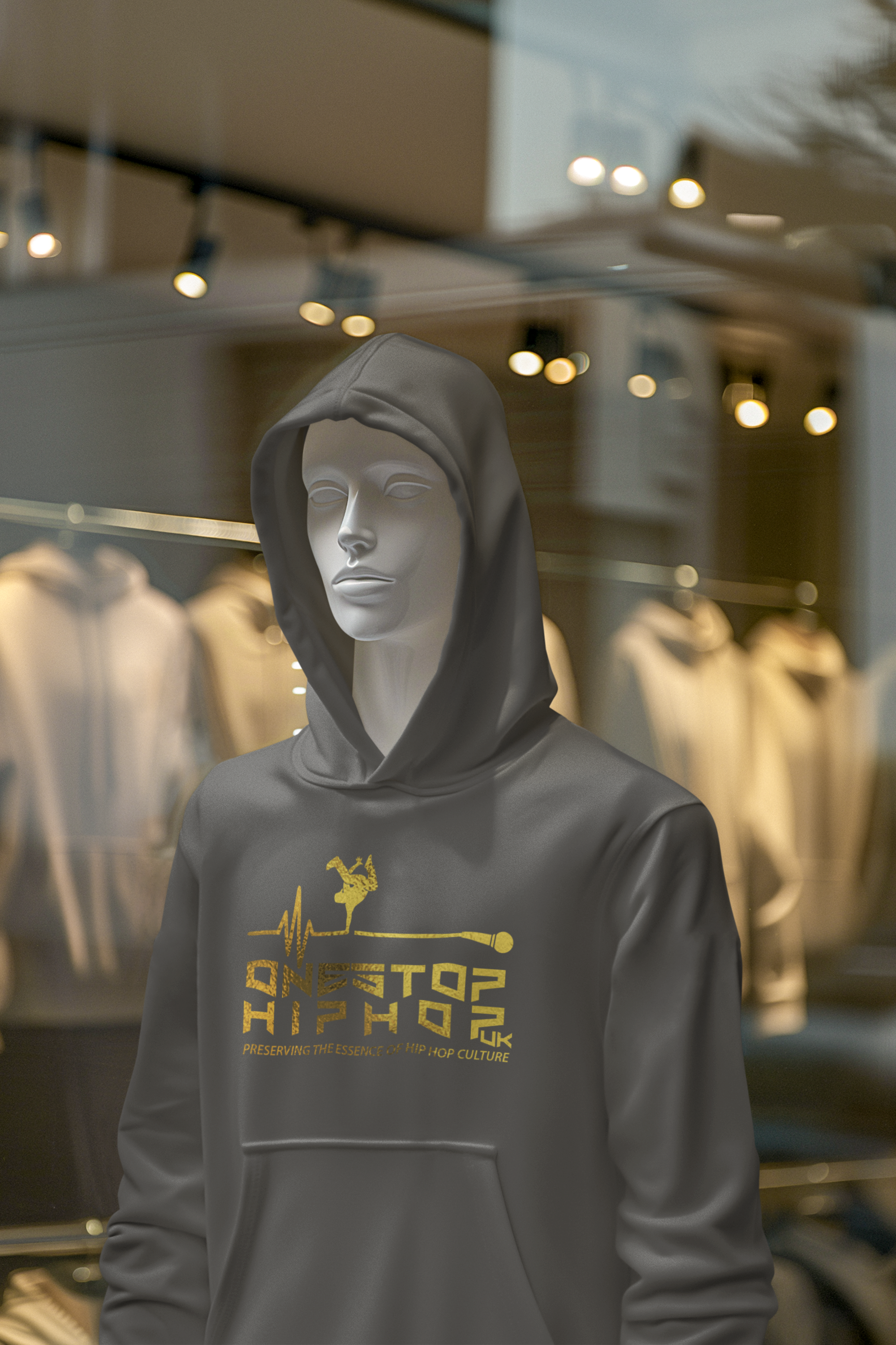 One Stop Hip Hop Heavy Weight Unisex Hoodie